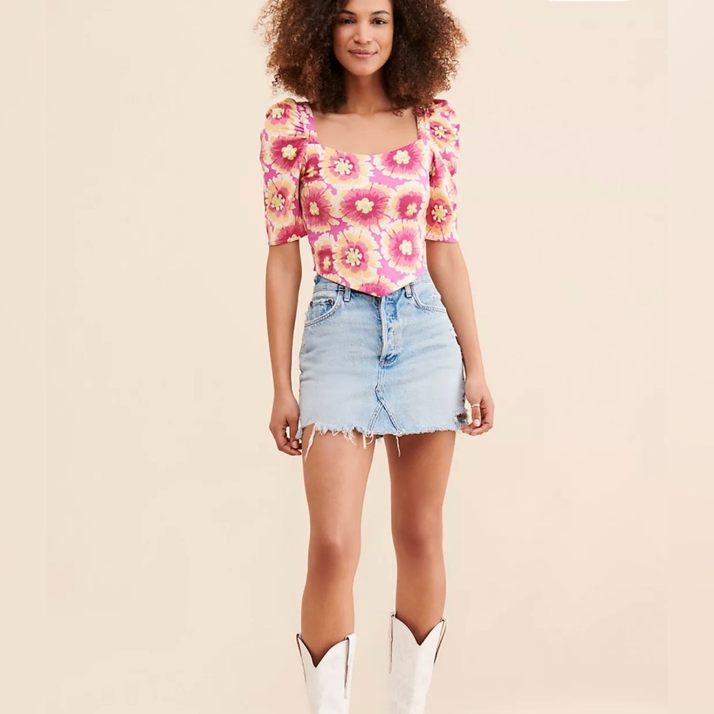 NWT Free People Give Me More Crop Top